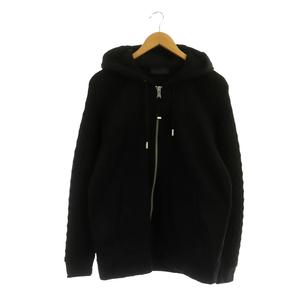ディーゼルブラックゴールド DIESEL BLACK GOLD ニット切り替えジップ 