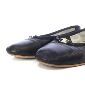 セリーヌ CELINE バレエシューズ パンプス フラット トリオンフ レザー