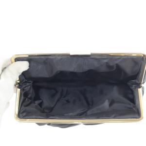 ブルガリ BVLGARI がま口ポーチ クラッチバッグ ノベルティ ナイロン  