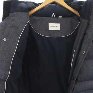 ラコステ LACOSTE ダウンジャケット ジップアップ アウター 異素材切替 
