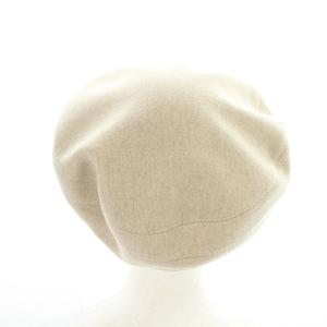 エルメス HERMES サントノーレ ベレー帽 帽子 57cm べージュ