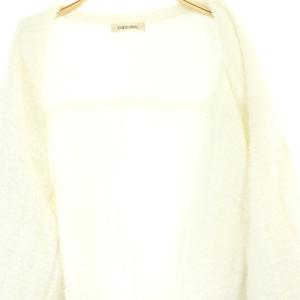 ココディール COCO DEAL 23SS ペーパーヤンMIXロングジャケット