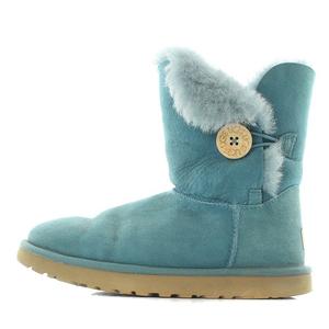 UGG ターコイズ ファー付きショートブーツ UGG ターコイズ ファー付きショートブーツ