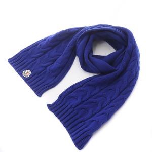 未使用品 モンクレール MONCLER SCIARPA マフラー ウール混 ニット 