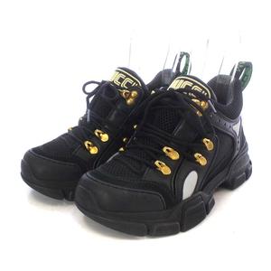 グッチ GUCCI フラッシュトレック スニーカー ローカット レザー 35.5 