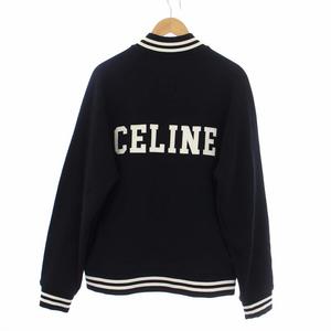 セリーヌ CELINE Hedi Slimane 22AW ロゴワッペン カレッジ テディ 