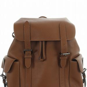 COACH ブラウン ロゴリュック COACH コーチ リュックサック レザー ブラウン バックパック
