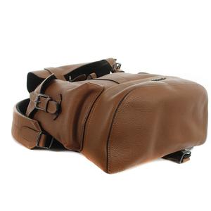 コーチ COACH ハドソン バックパック リュックサック ロゴ 茶色