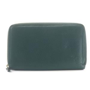 グッチ GUCCI 長財布 トラベルケース レザー ラウンドジップ ロゴ型