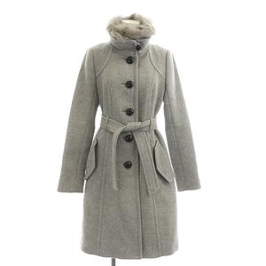 バーバリーブルーレーベル BURBERRY BLUE LABEL アンゴラ混 フォックス 