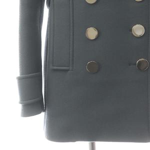 グッチ GUCCI Pコート アウター ショート ダブル 銀ボタン