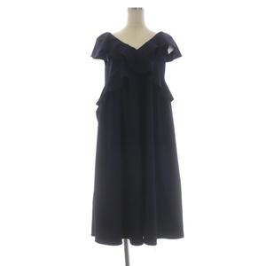 未使用品 アディアム ADEAM ノースリーブワンピース ロング ミモレ丈  