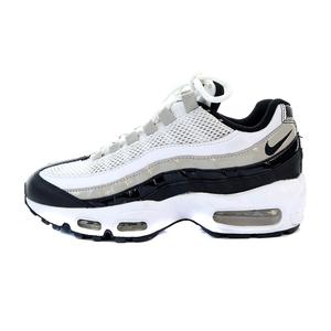 ナイキ NIKE WMNS Air Max 95 White Bone and Black Patent Leather 
