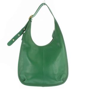 コーチ COACH エルゴ33 ワンショルダーバッグ レザー 緑 グリーン 