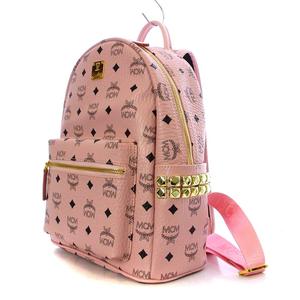 未使用品 エムシーエム MCM ヴィセトス サイドスタッズ バッグ