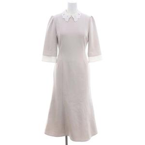 セルフォード CELFORD 22AW エンブロイダリーカラーポンチワンピース 