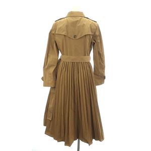 レッド ヴァレンティノ RED VALENTINO タフタツイルプリーツトレンチ 