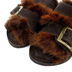 カミナンド caminando LAppartement別注 FUR SANDAL ファー