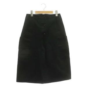 マーガレットハウエル MHL. COMPACT BROKEN DRILL スカート ミモレ  