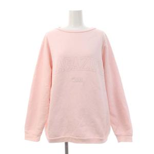 サードマガジン THIRD MAGAZINE ビッグロゴ刺繍スウェット 