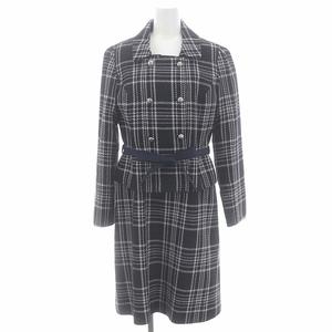 クレージュ courreges セットアップ ワンピーススーツ ロゴボタン  