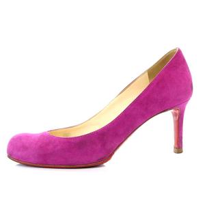 EU37.5 クリスチャン ルブタン SIMPLE PUMP 紫/青　265A EU37.5 クリスチャン ルブタン SIMPLE PUMP 紫/青265A