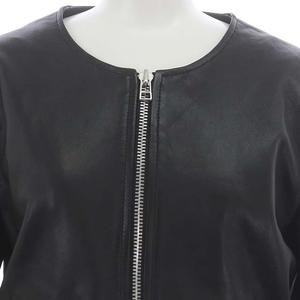 【美品】Ray BEAMS  ラムレザージャケット シープスキン  ノーカラー Ray BEAMS（レイビームス）の「Ray BEAMS / ラムレザー ノー