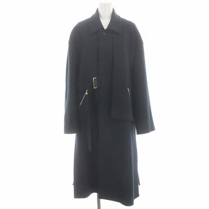 CULLNI ブラック トレンチコート サイズ1