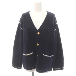 マカフィー MACPHEE トゥモローランド 23AW ムートン Vネック 