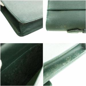 ルイヴィトン　セルヴィエットタイガ　ビジネスバッグ　メンズ　グリーン LOUIS VUITTON ルイヴィトン ビジネスバッグ タイガ レザー