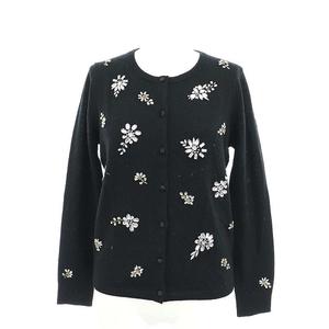チェスティ Chesty ビジュー フラワーモチーフ クルーネック 