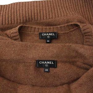 シャネル CHANEL セットアップ 上下 ニット セーター 長袖 ロング 