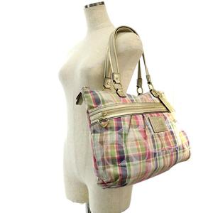 コーチ COACH ポピー シグネチャー トートバッグ ショルダーバッグ 