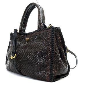 プラダ PRADA マドラス MADRAS トートバッグ ショルダーバッグ 2way 