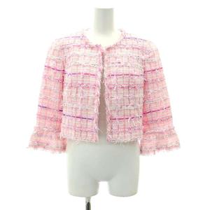 ビーズツイードジャケット （ルネ Rene MALHIA KENT ツイード  