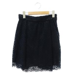 REDVALENTINO  フレアスカート 黒 サイズ40 未使用品 redvalentino バレンティノレーススカート40 s フレアスカート