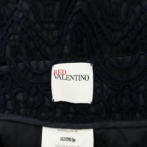 レッド ヴァレンティノ RED VALENTINO レーススカート フレア ミニ 40 