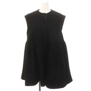 エラ eLLa マシュマロウールタッチジレ ベスト F 黒 ブラック /DF □OS 