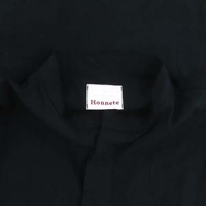 オネット Honnete 24SS オーバーサイズタックスリーブシャツ 長袖  