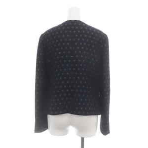アルマーニ コレツィオーニ ノーカラーナイロンジャケット 58 麻 アルマーニコレツィオーニ ARMANI collezioni ジャケット