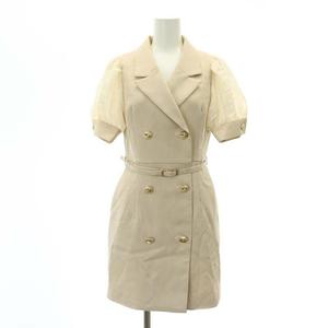 未使用品 リゼクシー RESEXXY 24SS スリーブシアーデザインミニ  