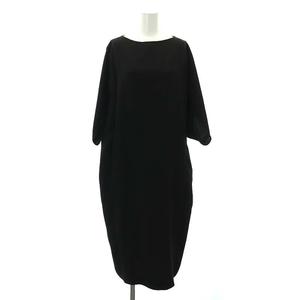 ソージュ SOEJU ライトクロスコクーンワンピース ロング 五分袖  