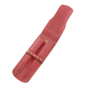 エルメス HERMES メドールペンケース レザー 赤 レッド ◯Z刻印 /SR6