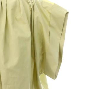 ローヘン LOHEN 22SS ギャザー タック ボリューム ブラウス プル  