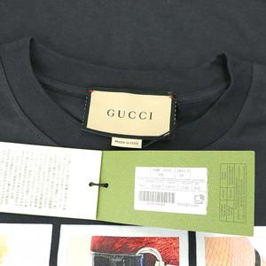 未使用品 グッチ GUCCI EN JERSEY DE COTON Tシャツ カットソー 五分袖 