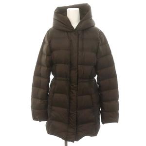 新色追加/洗える/撥水加工】シレータフタ ロング ダウンコート