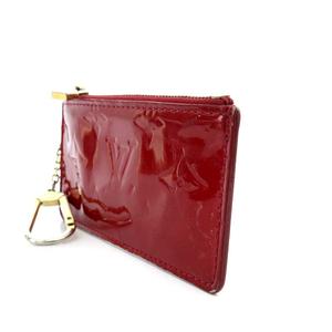 ルイヴィトン LOUIS VUITTON モノグラム ヴェルニ ポシェットクレ キー
