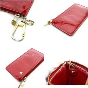 ルイヴィトン LOUIS VUITTON モノグラム ヴェルニ ポシェットクレ キー 
