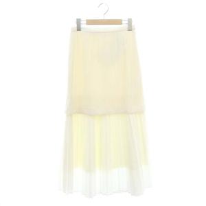 エレンディーク ELENDEEK プリーツレイヤースカート マキシ ロング 2 M  