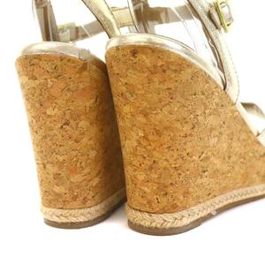 アグ UGG Melissa Metallic サンダル ストラップ ウェッジソール USA5 22cm ゴールド色 1102786 /AT ■OS レディース